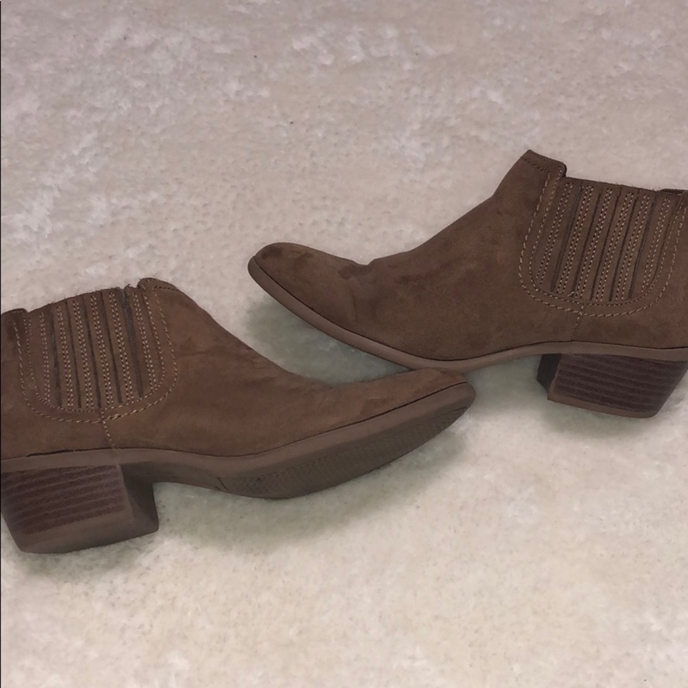 American Eagle and suede ankle booties